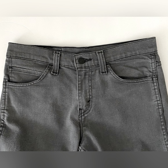 LEVI’S 511 MENS GRAY DENIM JEANS BLACK TAB SLIM FIT SIZE 30 X 30 - Picture 8 of 10